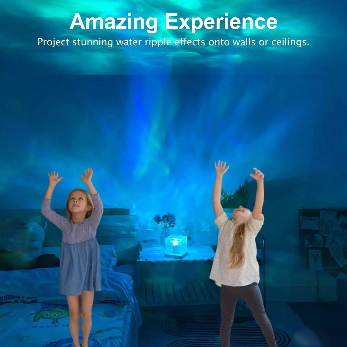 AuroraWave™ Ocean Projector Night Light